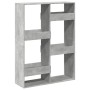 Estantería de madera de ingeniería gris hormigón 100x33x135 cm de , Librerías y estanterías - Ref: Foro24-3309387, Precio: 11...