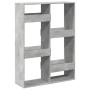 Estantería de madera de ingeniería gris hormigón 100x33x135 cm de , Librerías y estanterías - Ref: Foro24-3309387, Precio: 11...