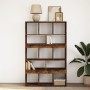 Engineered wood smoked oak bookshelf 100x33x156.5 cm by , Bookcases and shelves - Ref: Foro24-3309370, Price: 140,23 €, Disco...