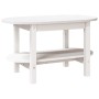 Solid white pine wood coffee table 80x45x45 cm by , Coffee table - Ref: Foro24-822293, Price: 60,92 €, Discount: %