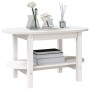 Solid white pine wood coffee table 80x45x45 cm by , Coffee table - Ref: Foro24-822293, Price: 60,92 €, Discount: %