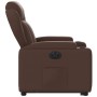 Sillón reclinable elevable eléctrico de cuero sintético marrón de , Sillones - Ref: Foro24-3204560, Precio: 329,63 €, Descuen...