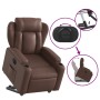 Brown synthetic leather electric reclining and lift chair by , Armchairs - Ref: Foro24-3204560, Price: 329,30 €, Discount: %