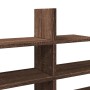 Engineered wood brown oak wall shelf 124.5x18x60.5 cm by , Shelves and shelves - Ref: Foro24-853269, Price: 35,61 €, Discount: %