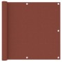 Terracotta Oxford fabric balcony awning 90x300 cm by vidaXL, Umbrellas - Ref: Foro24-134976, Price: 20,49 €, Discount: %