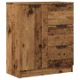 Aged engineered wood sideboard 60x30x70 cm by , Sideboards - Ref: Foro24-856836, Price: 90,97 €, Discount: %