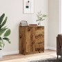 Aged engineered wood sideboard 60x30x70 cm by , Sideboards - Ref: Foro24-856836, Price: 90,97 €, Discount: %