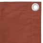 Terracotta Oxford fabric balcony awning 90x300 cm by vidaXL, Umbrellas - Ref: Foro24-134976, Price: 20,49 €, Discount: %