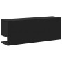 Armario de pared madera de ingeniería negro 80x20x30 cm de , Estantes y estanterías - Ref: Foro24-854833, Precio: 42,51 €, De...