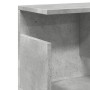 Engineered wood gray concrete wall cabinet 100x20x30 cm by , Shelves and shelves - Ref: Foro24-854844, Price: 43,79 €, Discou...