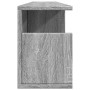 Engineered wood Sonoma gray wall cabinet 100x20x30 cm by , Shelves and shelves - Ref: Foro24-854846, Price: 49,43 €, Discount: %