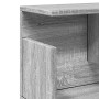 Engineered wood Sonoma gray wall cabinet 100x20x30 cm by , Shelves and shelves - Ref: Foro24-854846, Price: 49,43 €, Discount: %