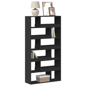 Engineered wood black bookshelf 100x33x187.5 cm by , Bookcases and shelves - Ref: Foro24-3309349, Price: 166,21 €, Discount: %