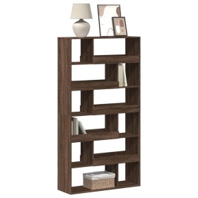 Ingenieurholzregal in Eichenbraun 100x33x187,5 cm von , Bücherregale und Regale - Ref: Foro24-3309354, Preis: 166,99 €, Rabat...