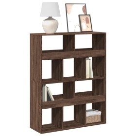 Engineered wood brown oak bookshelf 100x33x125.5 cm by , Bookcases and shelves - Ref: Foro24-3309363, Price: 120,99 €, Discou...