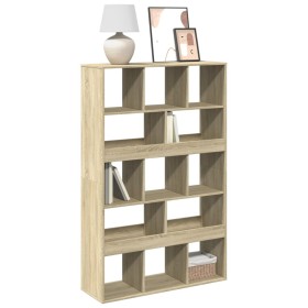 Engineered wood bookshelf in Sonoma oak, 100x33x156.5 cm by , Bookcases and shelves - Ref: Foro24-3309368, Price: 140,23 €, D...