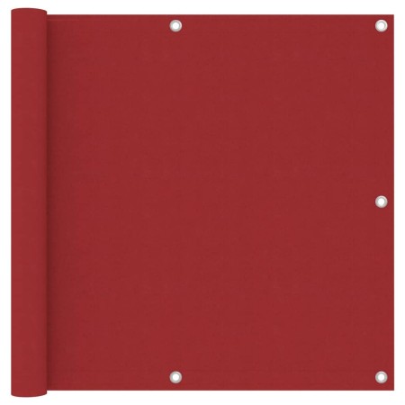 Toldo para balcón tela oxford rojo 90x300 cm de vidaXL, Sombrillas - Ref: Foro24-135036, Precio: 23,90 €, Descuento: %