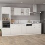 White glossy plywood panel for dishwasher 45x3x67 cm by , Kitchen cabinets - Ref: Foro24-802559, Price: 22,41 €, Discount: %