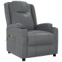 Anthracite gray synthetic leather massage chair by , Electric massage chairs - Ref: Foro24-342715, Price: 237,14 €, Discount: %