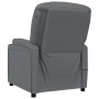 Anthracite gray synthetic leather massage chair by , Electric massage chairs - Ref: Foro24-342715, Price: 237,14 €, Discount: %