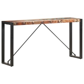 Mesa consola de madera maciza reciclada 150x35x76 cm de , Mesas auxiliares - Ref: Foro24-285949, Precio: 176,91 €, Descuento: %