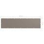 Toldo para balcón de tela Oxford gris taupe 75x300 cm de vidaXL, Sombrillas - Ref: Foro24-134984, Precio: 17,63 €, Descuento: %