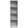 Engineered wood gray concrete shelf 40x24x143 cm by , Bookcases and shelves - Ref: Foro24-857786, Price: 49,01 €, Discount: %