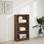 Ingenieurholzregal in Eichenbraun 60x24x109 cm von , Bücherregale und Regale - Ref: Foro24-857809, Preis: 51,29 €, Rabatt: %