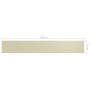 Balcony awning cream oxford fabric 75x500 cm by vidaXL, Umbrellas - Ref: Foro24-134950, Price: 24,38 €, Discount: %