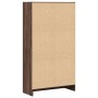 Ingenieurholzregal in Eichenbraun 60x24x109 cm von , Bücherregale und Regale - Ref: Foro24-857809, Preis: 51,29 €, Rabatt: %