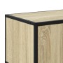 TV stand made of Sonoma oak engineered wood 180x35x41 cm by , TV Furniture - Ref: Foro24-3300786, Price: 136,06 €, Discount: %