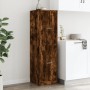 Engineered smoked oak wood medicine cabinet 40x41x144.5 cm by , Lockers and storage cabinets - Ref: Foro24-3309640, Price: 12...