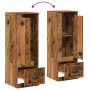 Aparador madera de ingeniería roble artisian 36x35,5x103,5 cm de , Aparadores - Ref: Foro24-857145, Precio: 63,08 €, Descuent...