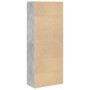 Engineered wood gray concrete shelf 60x30x152 cm by , Bookcases and shelves - Ref: Foro24-857911, Price: 71,34 €, Discount: %