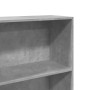 Engineered wood gray concrete shelf 60x30x152 cm by , Bookcases and shelves - Ref: Foro24-857911, Price: 71,34 €, Discount: %