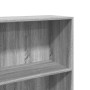 Estantería madera de ingeniería gris Sonoma 60x30x152 cm de , Librerías y estanterías - Ref: Foro24-857913, Precio: 73,24 €, ...