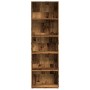 Engineered wood bookshelf in aged color, 60x30x189 cm by , Bookcases and shelves - Ref: Foro24-857924, Price: 82,70 €, Discou...