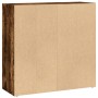 Estantería madera de ingeniería roble ahumado 80x30x77 cm de , Librerías y estanterías - Ref: Foro24-857926, Precio: 48,78 €,...