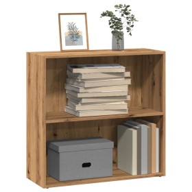 Artisian oak engineered wood shelf 80x30x77 cm by , Bookcases and shelves - Ref: Foro24-857930, Price: 48,99 €, Discount: %