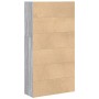 Estantería de madera de ingeniería gris Sonoma 80x30x152 cm de , Librerías y estanterías - Ref: Foro24-857945, Precio: 78,92 ...