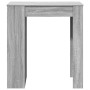 Hoher Bartisch mit Regalen aus Sonoma-Grau-Holz 95x47x103,5 cm. | Foro24|Onlineshop| Casa, Jardín y Más Foro24.es