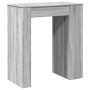 Hoher Bartisch mit Regalen aus Sonoma-Grau-Holz 95x47x103,5 cm. | Foro24|Onlineshop| Casa, Jardín y Más Foro24.es