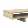 Soporte de pantalla madera ingeniería roble Sonoma 100x27x15 cm de , Bases y elevadores para ordenadores - Ref: Foro24-854753...