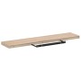 Engineered wood floating shelf 110x23.5x4 cm by , Shelves and shelves - Ref: Foro24-4010697, Price: 37,22 €, Discount: %