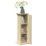 Exhibition pedestal with Sonoma oak storage 31x30x90 cm by , Pot stands - Ref: Foro24-854609, Price: 63,17 €, Discount: %