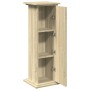 Pedestal expositor con almacenaje roble Sonoma 31x30x90 cm de , Soportes para macetas - Ref: Foro24-854609, Precio: 66,27 €, ...