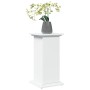 White wooden display pedestal with storage 31x30x60 cm by , Pot stands - Ref: Foro24-854616, Price: 53,72 €, Discount: %