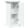 White wooden display pedestal with storage 31x30x60 cm by , Pot stands - Ref: Foro24-854616, Price: 53,72 €, Discount: %