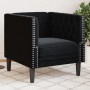 Black velvet Chesterfield armchair by , Sofas - Ref: Foro24-372678, Price: 190,99 €, Discount: %