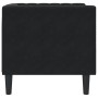 Black velvet Chesterfield armchair by , Sofas - Ref: Foro24-372678, Price: 190,99 €, Discount: %